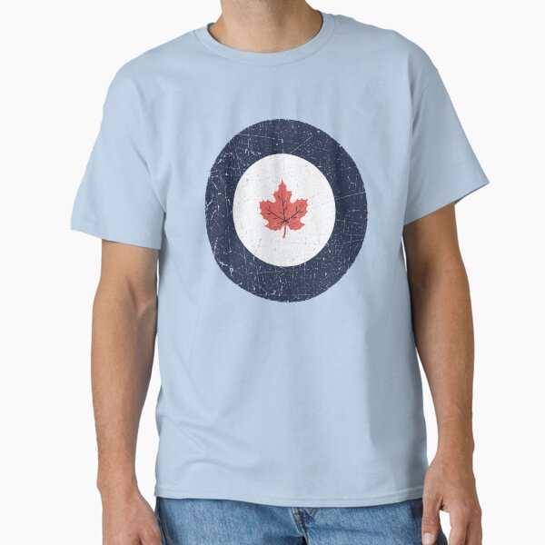 Vista previa del artículo con la obra «Escarapela de la Real Fuerza Aérea Canadiense de la Segunda Guerra Mundial con aspecto vintage», diseñado y vendido por VintageSpirit.