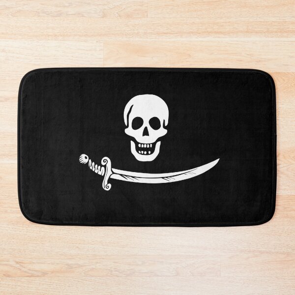 Item preview, Bartholemew Roberts Pirate Flag designed and sold by Freihalt.