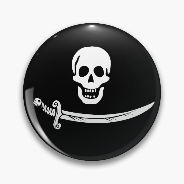 Item preview, Bartholemew Roberts Pirate Flag designed and sold by Freihalt.
