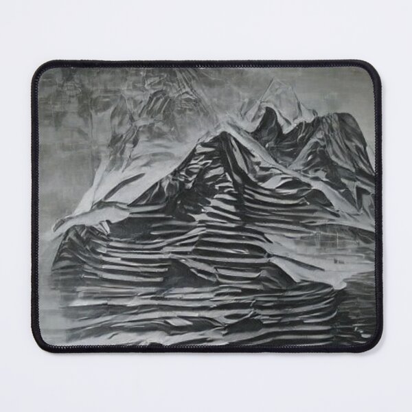 Item preview, Mountains Etching style Art designed and sold by NeuralProd.