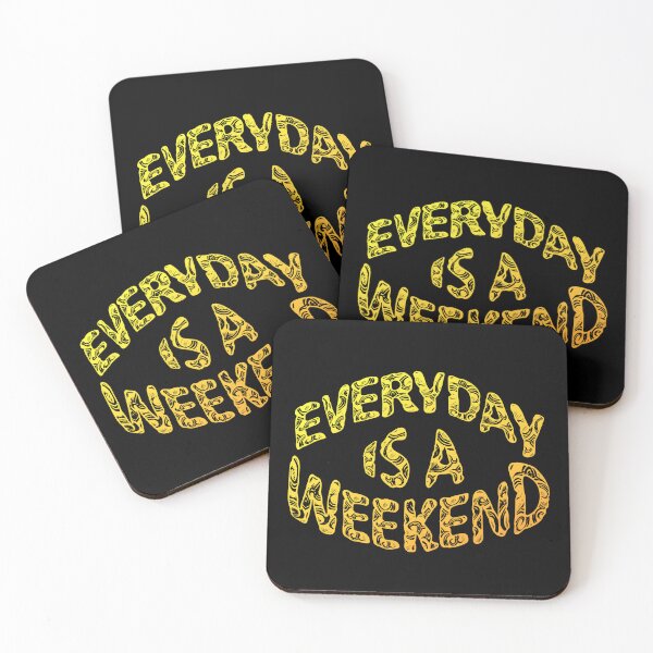 Item preview, Everyday is a weekend - abstract warm designed and sold by mrGoodwin90.