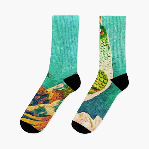 Item preview, The Handsome Peacock - Kimono Series designed and sold by Susan Maxwell Schmidt.
