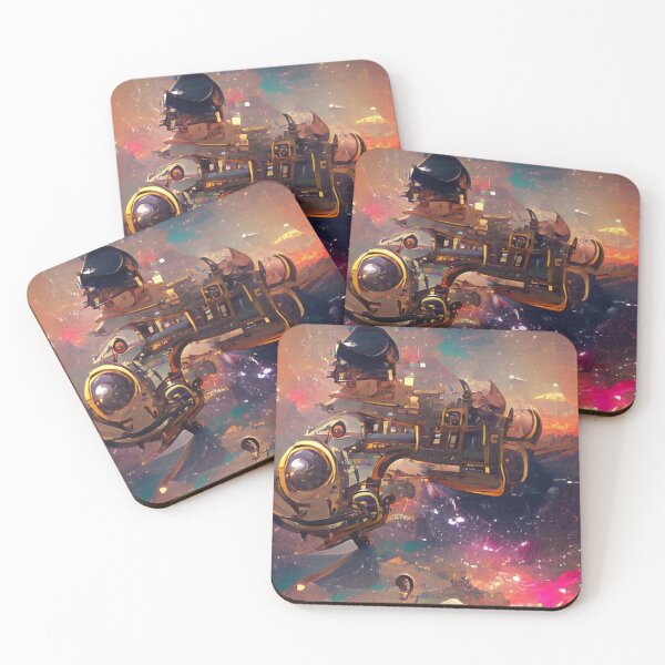 Item preview, Space Steampunk style Art designed and sold by NeuralProd.