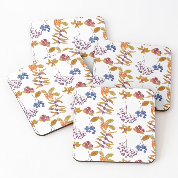 Item preview, Colorful Wild Berries Pattern designed and sold by Cora Gregory.