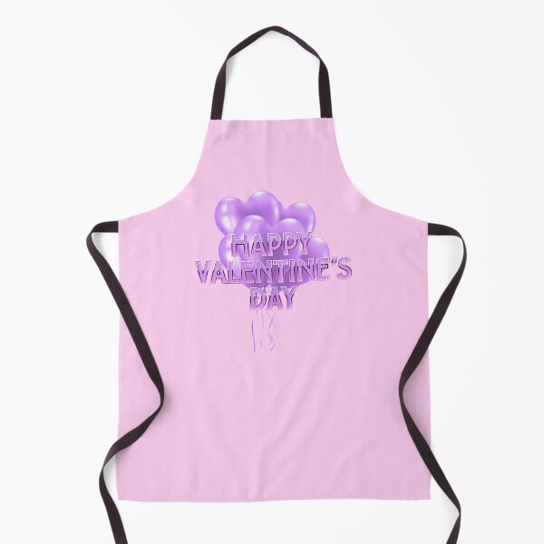 Item preview, Happy Valentine’s Day! Purple Bundle of Balloons (on Pink) designed and sold by PawsitiveMum.