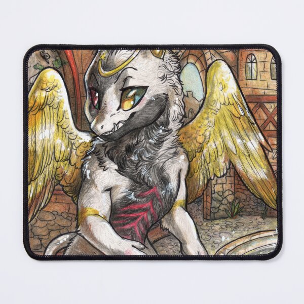 Item preview, Mysterious creature walking in your town designed and sold by Furiarossa.