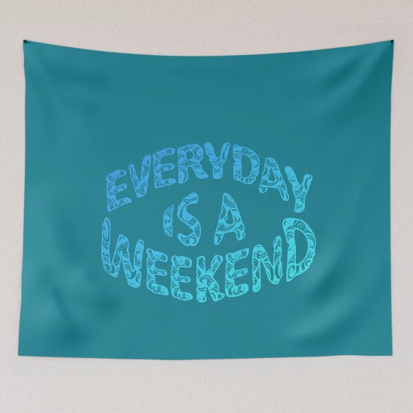 Item preview, Everyday is a weekend - abstract ocean designed and sold by mrGoodwin90.