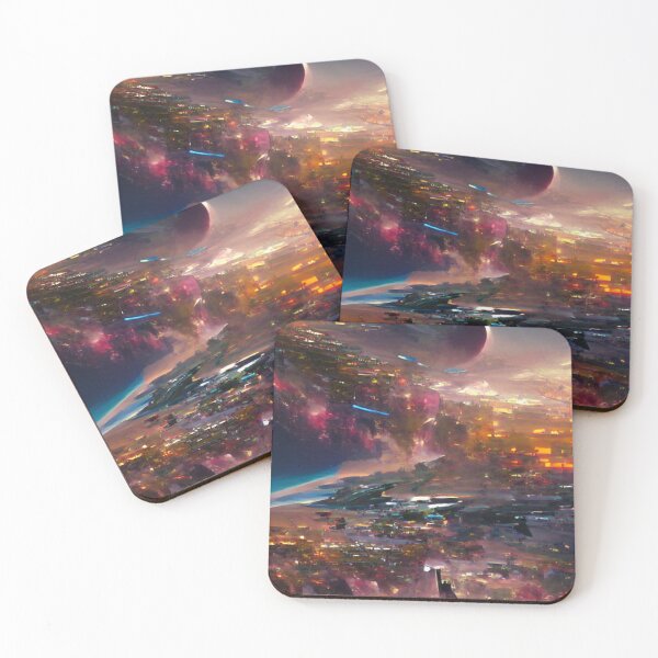 Item preview, Space Fantasy Art style Art designed and sold by NeuralProd.