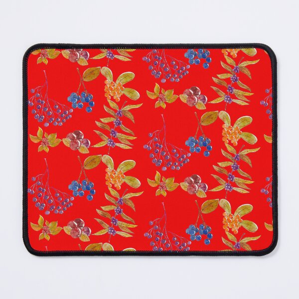 Item preview, Colorful Wild Berries Pattern Red Version designed and sold by Cora Gregory.
