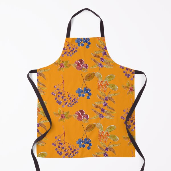 Item preview, Colorful Wild Berries Pattern Orange Version designed and sold by Cora Gregory.