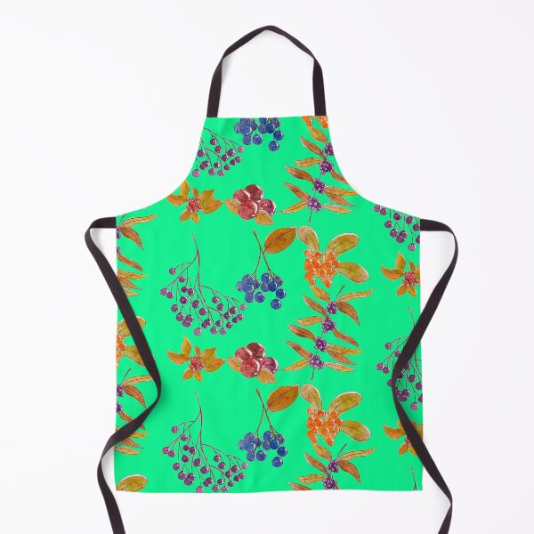 Item preview, Colorful Wild Berries Pattern Green Version designed and sold by Cora Gregory.