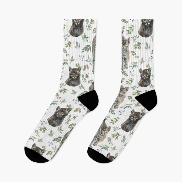 Item preview, Woodland Lynx, Woodland Cat designed and sold by WildAliceArt.