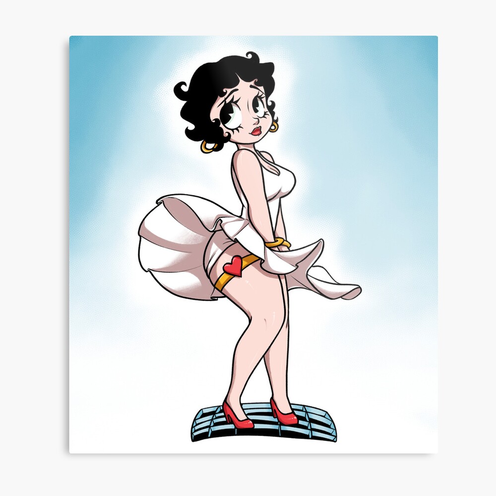 Betty Boop Marilyn Monroe dress w/background