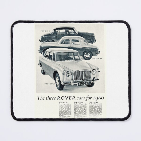 Item preview, Rover sports car classic car advert, 1959 designed and sold by Random Railways.