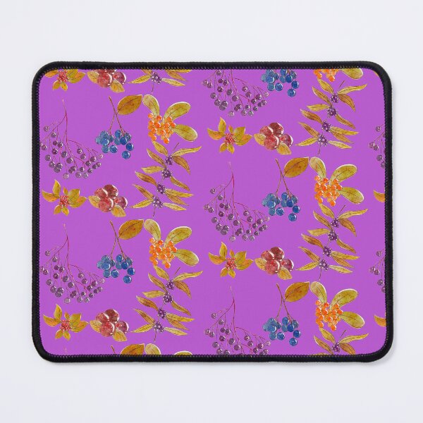 Item preview, Colorful Wild Berries Pattern Purple Version designed and sold by Cora Gregory.