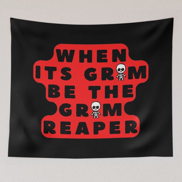 Item preview, Scary when its grim be the grim reaper designed and sold by Bap-tiste.