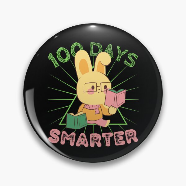 Item preview, 100 days smarter cute kids design designed and sold by reka88.