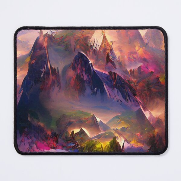 Item preview, Mountains Psychic style Art designed and sold by NeuralProd.