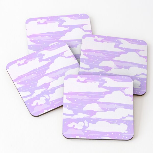 Item preview, Pastel Cloudy Sky-Purple designed and sold by PocketShadow.
