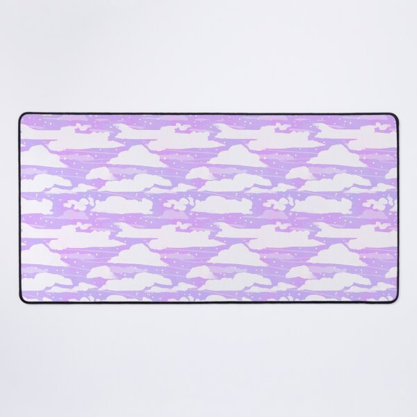 Aperçu de l'œuvre Ciel nuageux pastel-violet créée et vendue par PocketShadow.