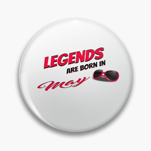 Item preview, Legends Are Born In May Tee designed and sold by hossam ayed.
