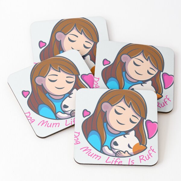 Item preview, Dog Mum Life Is Ruff designed and sold by KBcompany.