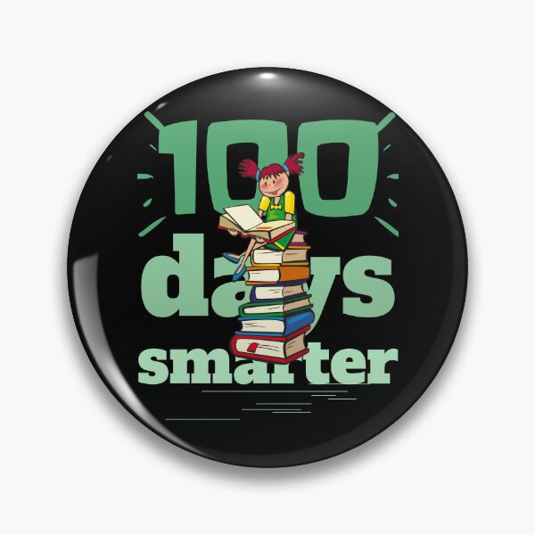 Item preview, 100 days smarter cute kids design designed and sold by reka88.