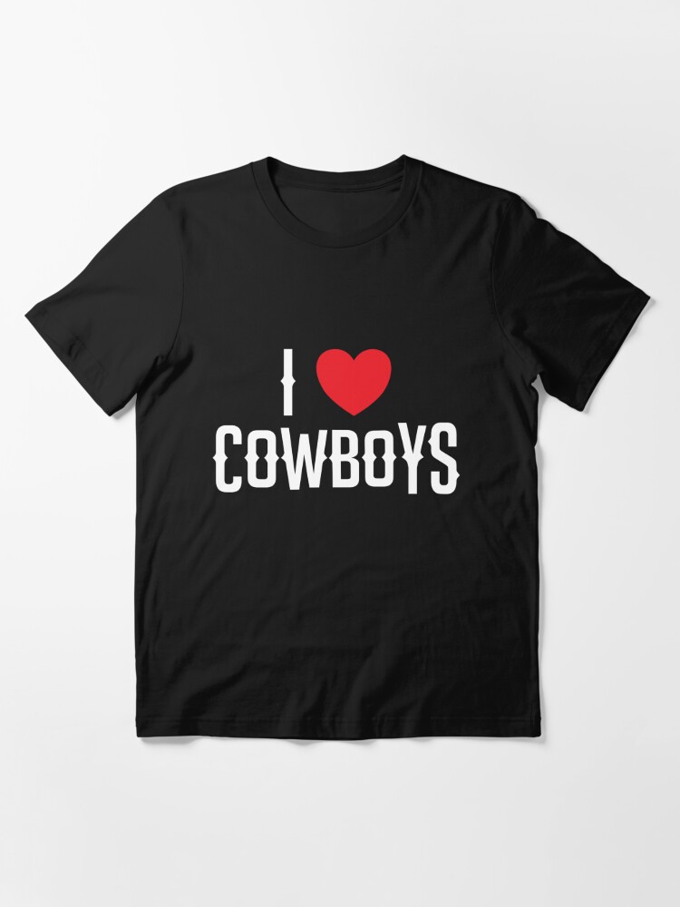 Tops, Dallas Cowboys Logo Heart Fan Gift Shirt