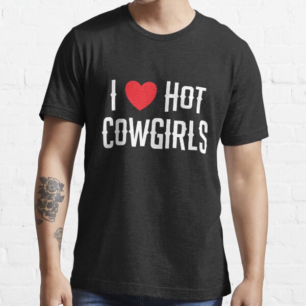 I Love Cowboys' Men's T-Shirt