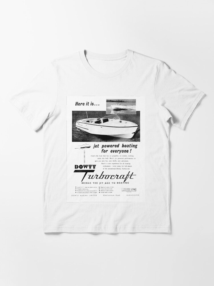 Vintage Dowty Boat Company Unisex Tri-Blend Crew Tee