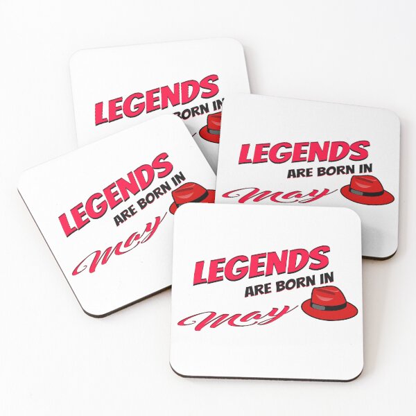 Item preview, Legends Are Born In May Tee designed and sold by hossam ayed.