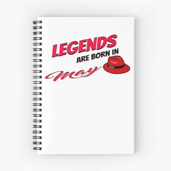 Item preview, Legends Are Born In May Tee designed and sold by hossam ayed.