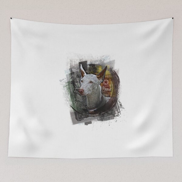 Item preview, ibizan hound portrait  designed and sold by ranker666.