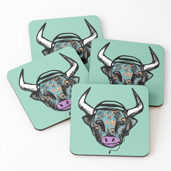 Item preview, Copy of Kuh Bulle Party Headphones Flakes designed and sold by emm-j.