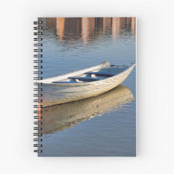 Item preview, Small Boat Moored on The River Exe at Exeter designed and sold by Dorset Girl.