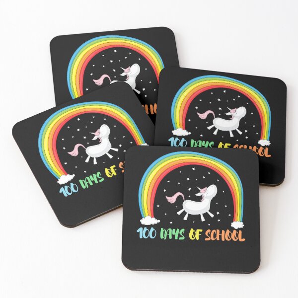 Item preview, unicorn rainbow school design for girls designed and sold by reka88.
