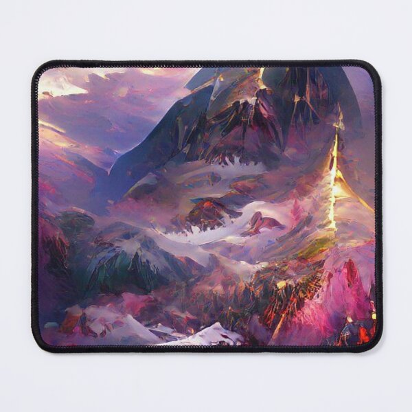 Item preview, Mountains Psychic style Art designed and sold by NeuralProd.