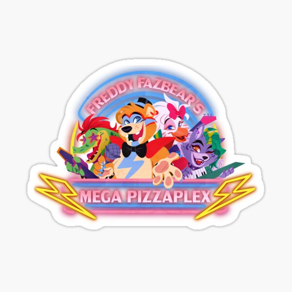 Mega Pizzaplex Sticker For Sale By Trishabeakens Redbubble 8781