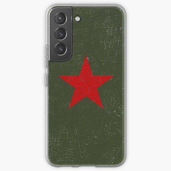 Vintage Look Russian Red Star Samsung Galaxy Soft Case