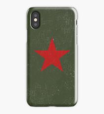 Vintage Look Russian Red Star iPhone Case