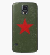 Vintage Look Russian Red Star Case/Skin for Samsung Galaxy