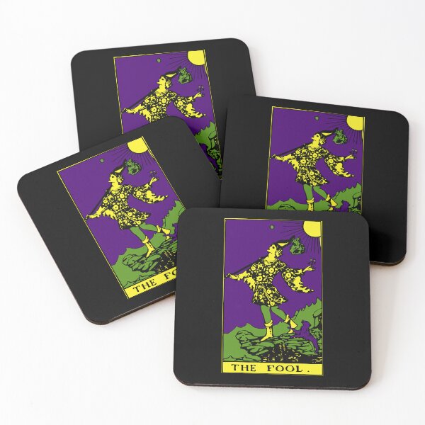 Item preview, Mardi Gras Jester Tarot Card designed and sold by Freihalt.