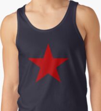 Vintage Look Russian Red Star Tank Top