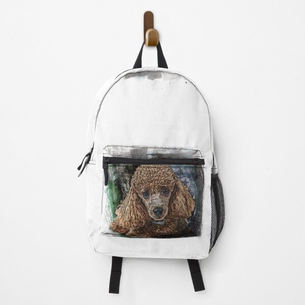 Item preview, Brown poodle portrait designed and sold by ranker666.