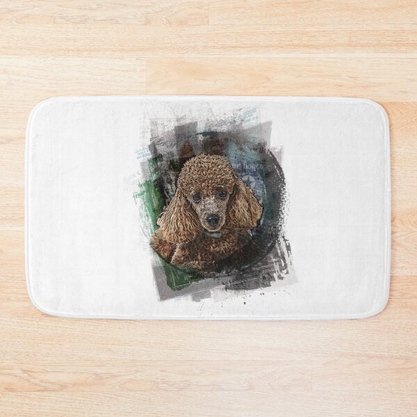 Item preview, Brown poodle portrait  designed and sold by ranker666.