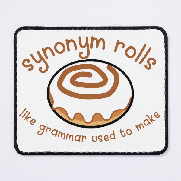 Item preview, Synonym rolls - Grammar's favorite designed and sold by Finde.
