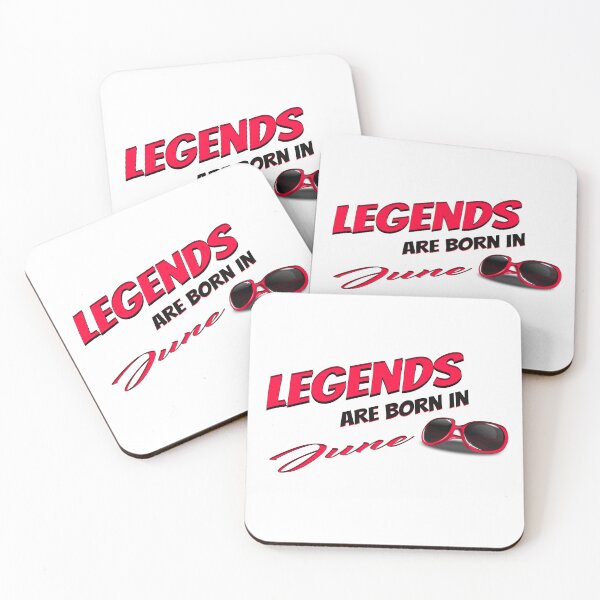 Item preview, Legends Are Born In June Tee, For all those Born in June designed and sold by hossam ayed.