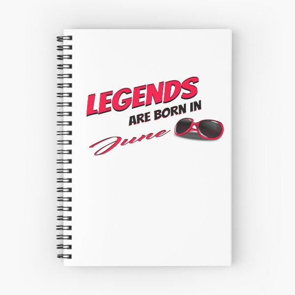 Item preview, Legends Are Born In June Tee, For all those Born in June designed and sold by hossam ayed.