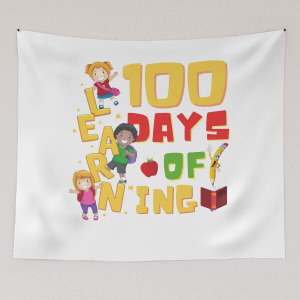 Item preview, 100 days of school kids design designed and sold by reka88.
