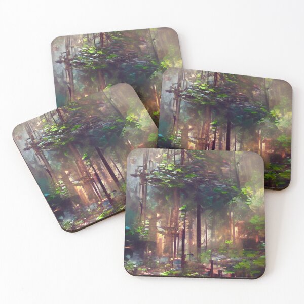 Item preview, Forest Fantasy Art style Art designed and sold by NeuralProd.